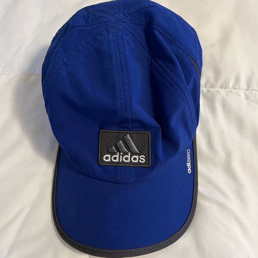 Blue adidas hat